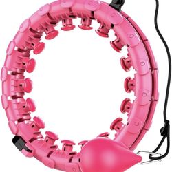 Weighted Smart Fitness Hoop,21 Detachable Knots 