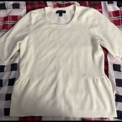 Women’s Ann Taylor Sweater Shirt Petite Large