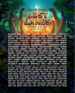 2 GA (3 Day) tickets for Lost Lands 2026!!