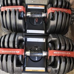 BOWFLEX DUMBELLS 