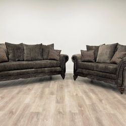2 Piece Living Room Set 