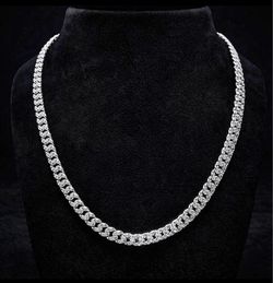 Pavé Cuban Chain Necklace, Pandora