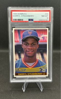 Darryl Strawberry 1984 Donruss PSA 8