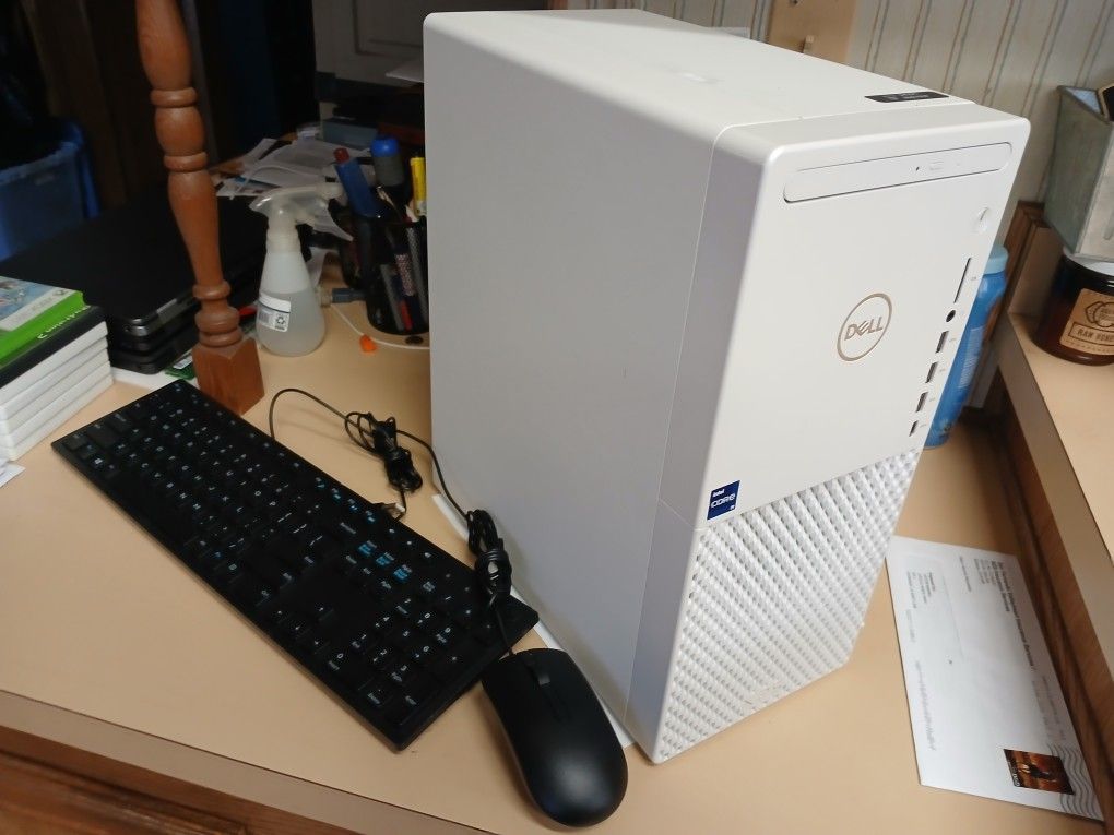 Dell.XPS Micro ATX White Edition Desktop (i9 11900K, 32GB RAM, 1TB NVMe + 1TB HDD, WiFi, Intel UHD Graphics 750, W11 PRO)