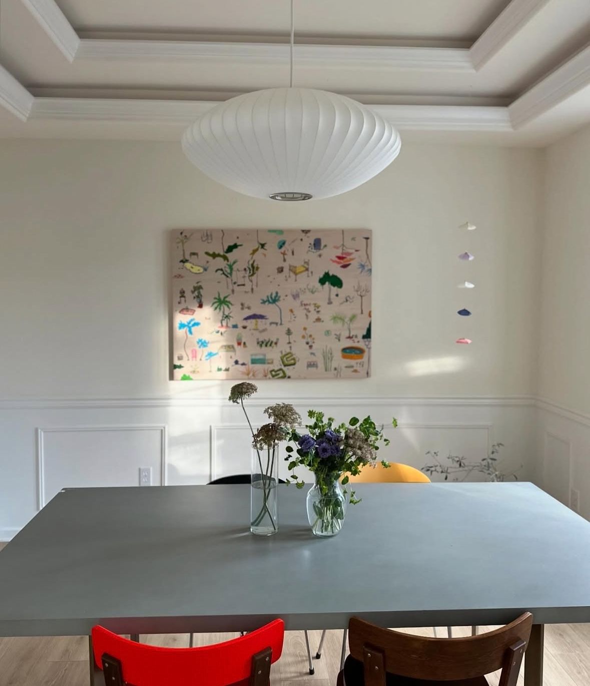 West Elm - Concrete Tower Dining Table