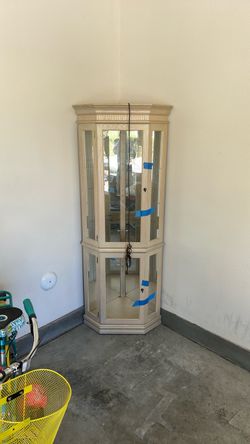 Corner Curio Cabinet