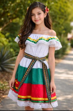 Dress for Mexican Girl Size 12