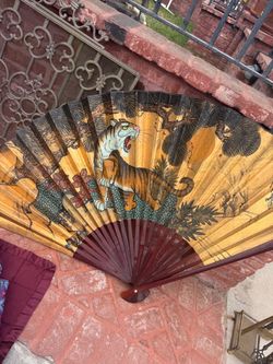 antique large fan