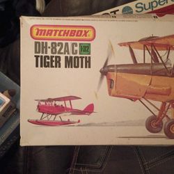 Matchbox  Tiger Moth aircraft. Model 