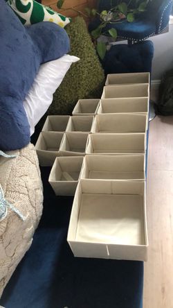 Criusia Foldable Drawer Dividers