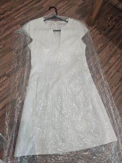 New short White dress