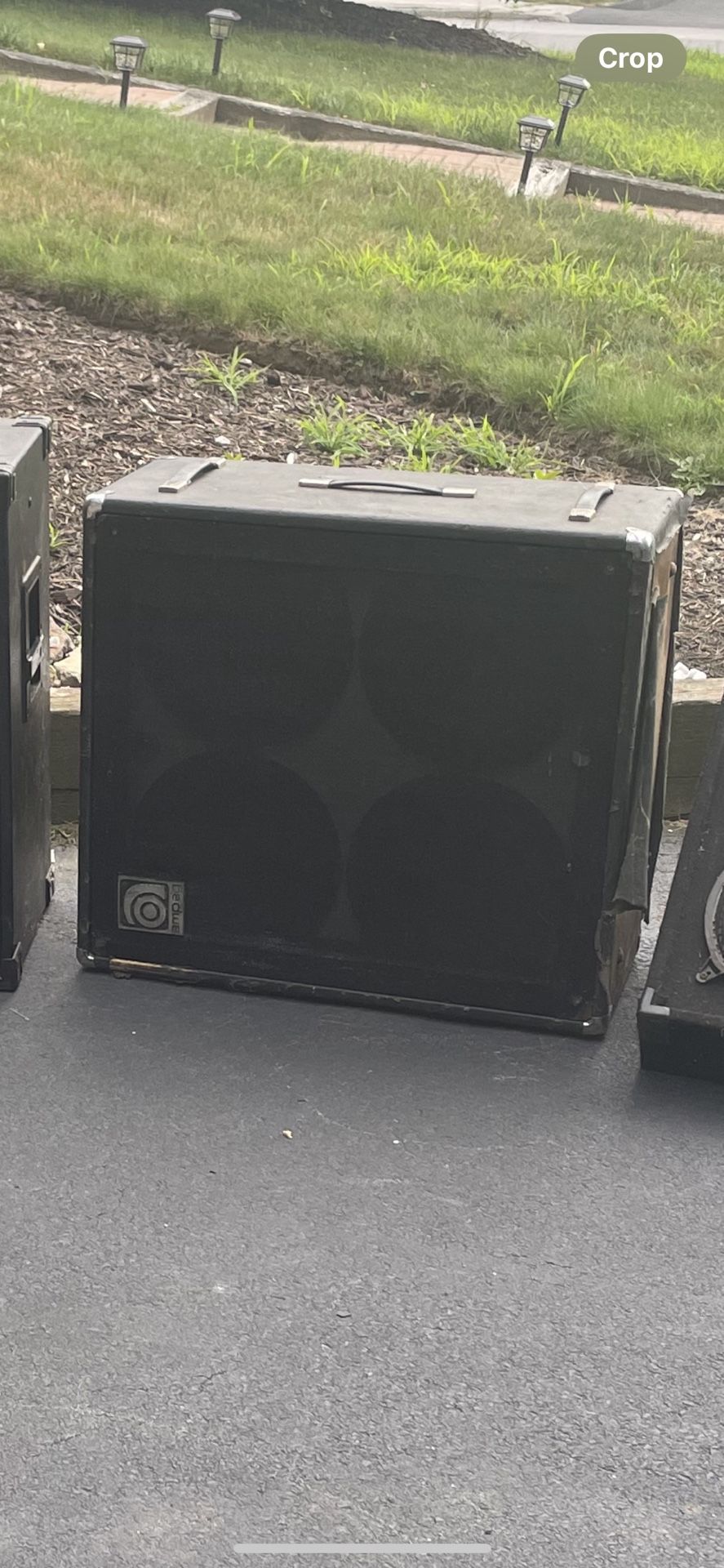 Retro Ampeg Bass Cab