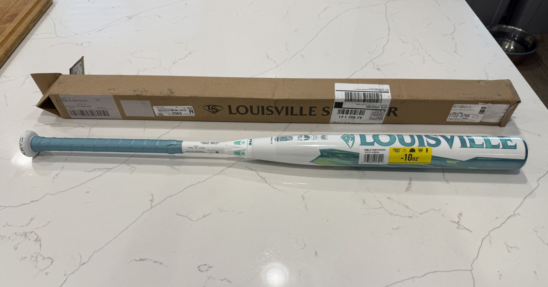2026 Louisville Slugger Kryo (-10) Fastpitch Softball Bat 34/24