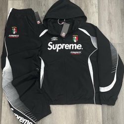 Supreme Black Tracksuit Size XL and Small