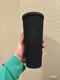 Starbucks 2021 Black Matte Studded Venti Tumbler - 24 oz