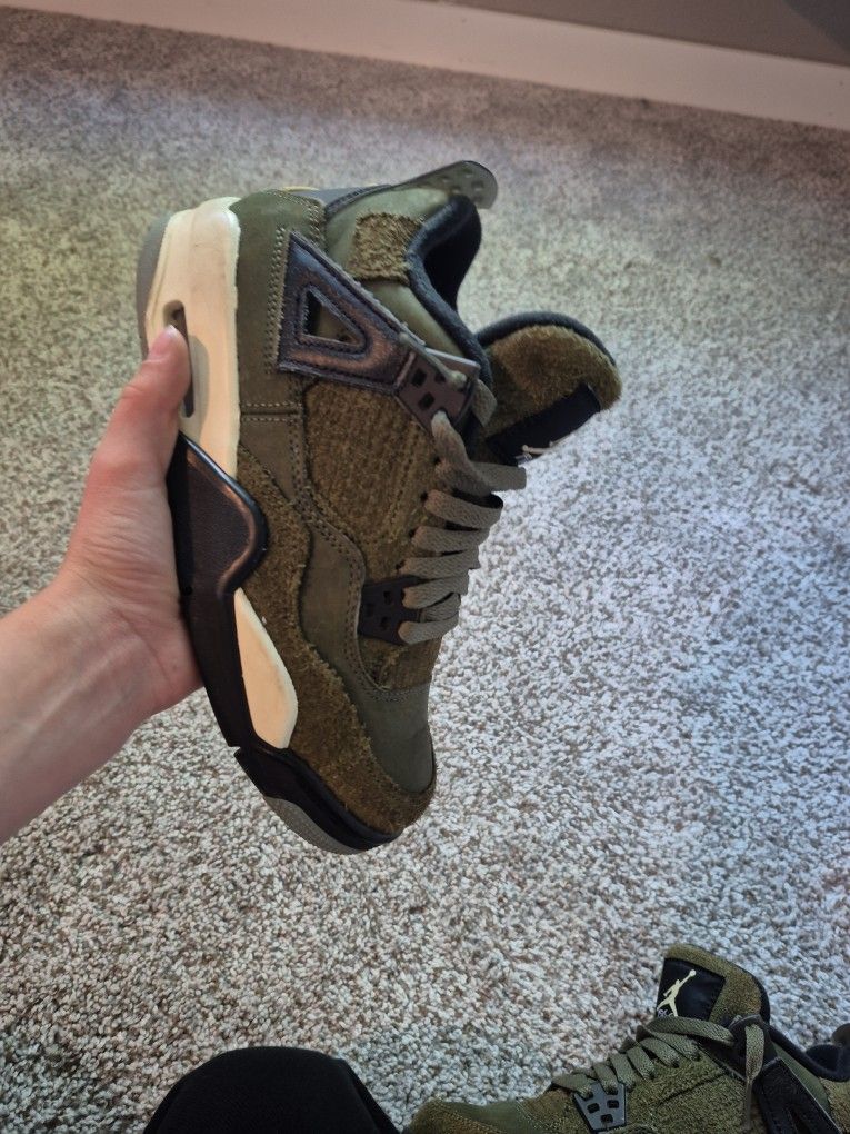 Jordan 4 Craft Medium Olive Gs
