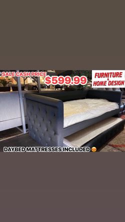 Twin /Twin daybed with mattresses