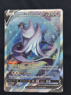 Galarian Articuno V (Near Mint) pokemon card