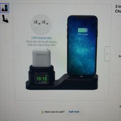 3 In 1 Apple Watch Stand