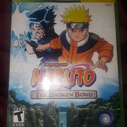 Naruto Broken Bond Xbox 360 $30 