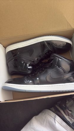 Nike Air Jordan 1 Mid Space Jam Black