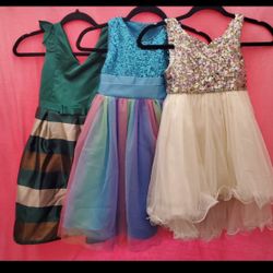 Girls’ Fancy Dress Bundle – Size 6/7 – $20 for All