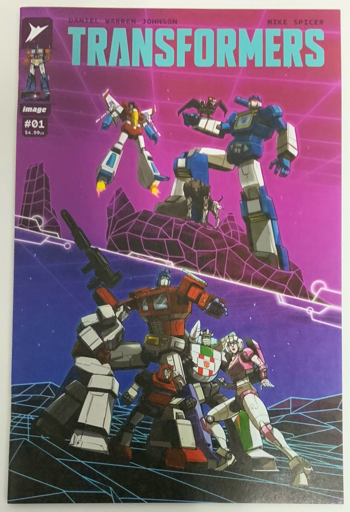 Transformers 1 Frederic Pham Chuong TFAW Variant 2023 Image Skybound Things NM