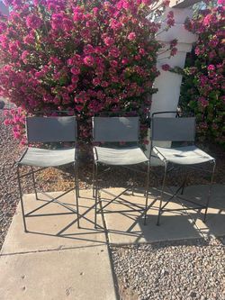 Four Hands - Wharton Bar Stool - Stonewash Grey
