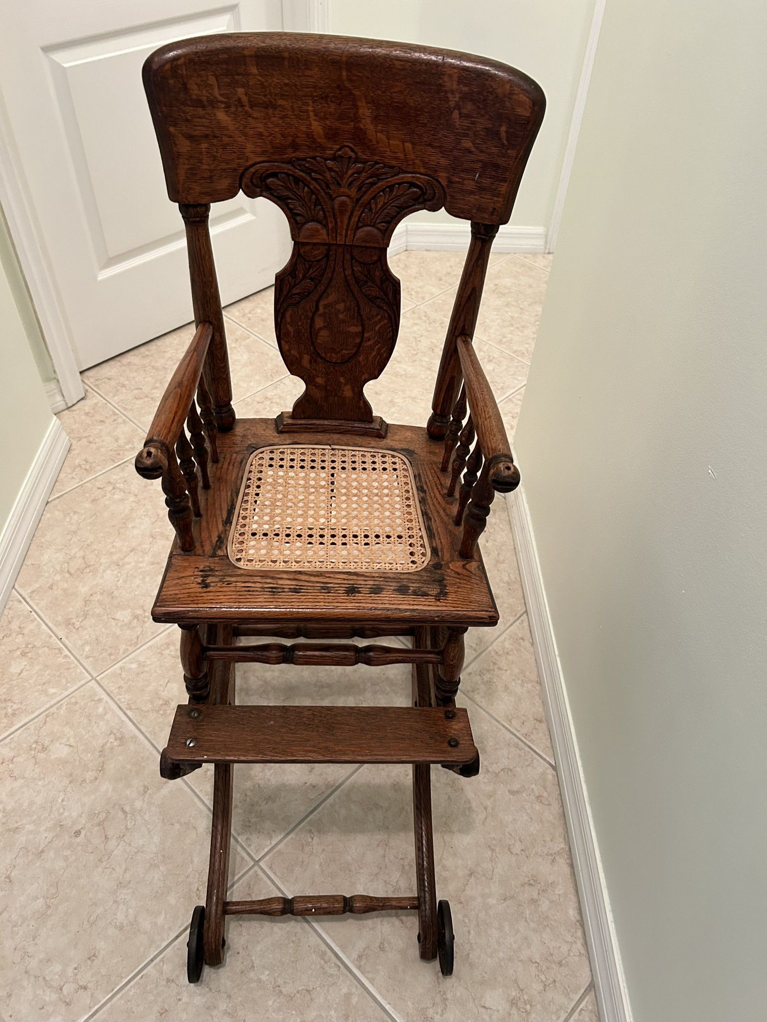 Antique High Chair