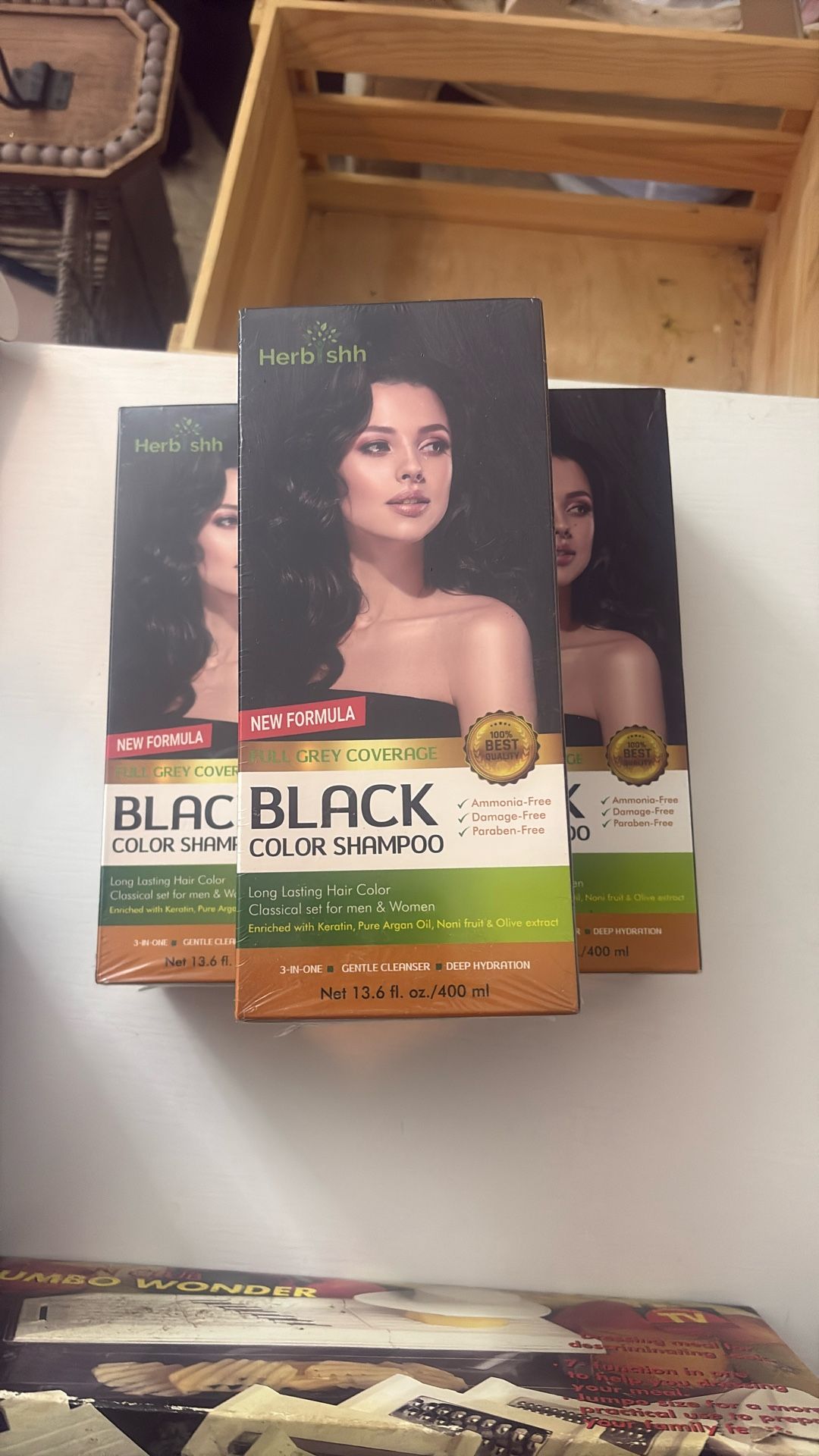 Black Color Shampoo