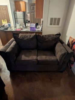 Brown LoveSeat Couch