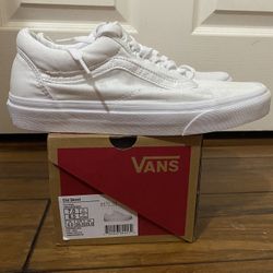 All White Vans 