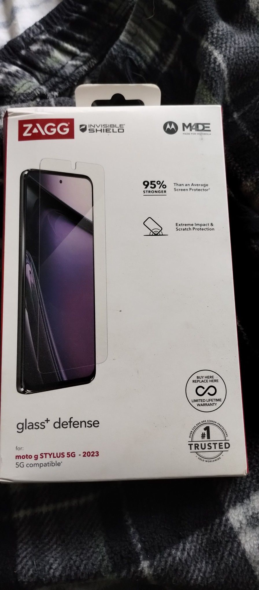 Zagg Screen Protector For Moto G Stylus 5G 2023