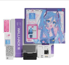 WALLHACK SP-005 Hatsune Miku mouse pad glass