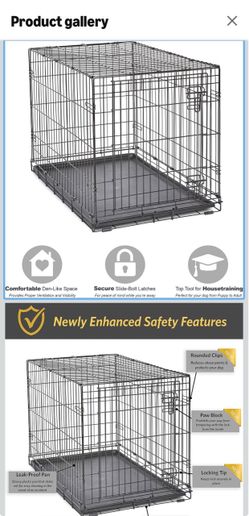 Dog Kennel new in box Medium Large crate pet cage