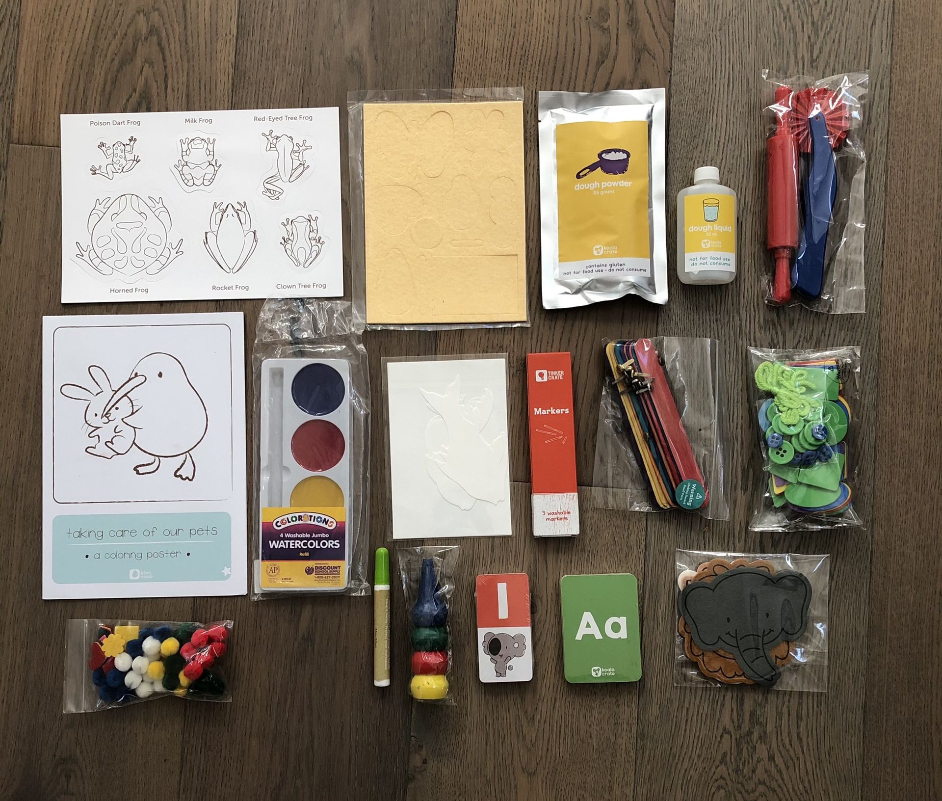 Kiwi crate craft grab bag