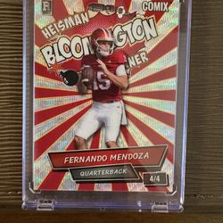 Fernando Mendoza Wild Card Heisman Winner 4/4