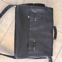 POLO  MoDern , Black ,Laptop  Bag With Cushion Insert, Pockets for  Files,business Card, pens ,etc.