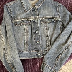 Women Large Jean Jacket / Shirt 
