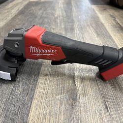 Milwaukee 2880-20 M18 FUEL Brushless Lithium-Ion 4-1/2". / 5 ". Cordless Small Angle Grinder