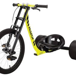 Razor DXT Drift Trike Yellow, One Size