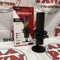 HyperX Quadcast 2s Podcast Microphone w/ Cable 11057234