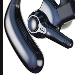 Dual-Mic AI Noise Cancelling Bluetooth Headset for Cell Phones, 10 Days Standby 30Hrs HD Talktime Bluetooth Earpiece IPX6 Waterproof Ultralight for Dr