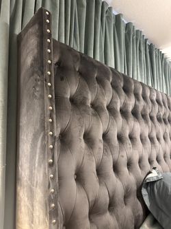 Luxury Gray/Silver King Bed Set $2000 OBO