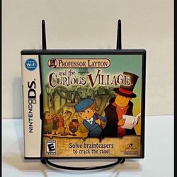 Professor Layton and the Curious Village (Nintendo DS, 2008)