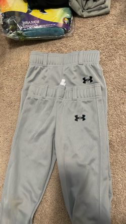 Grey UnderArmor Baseball Pants