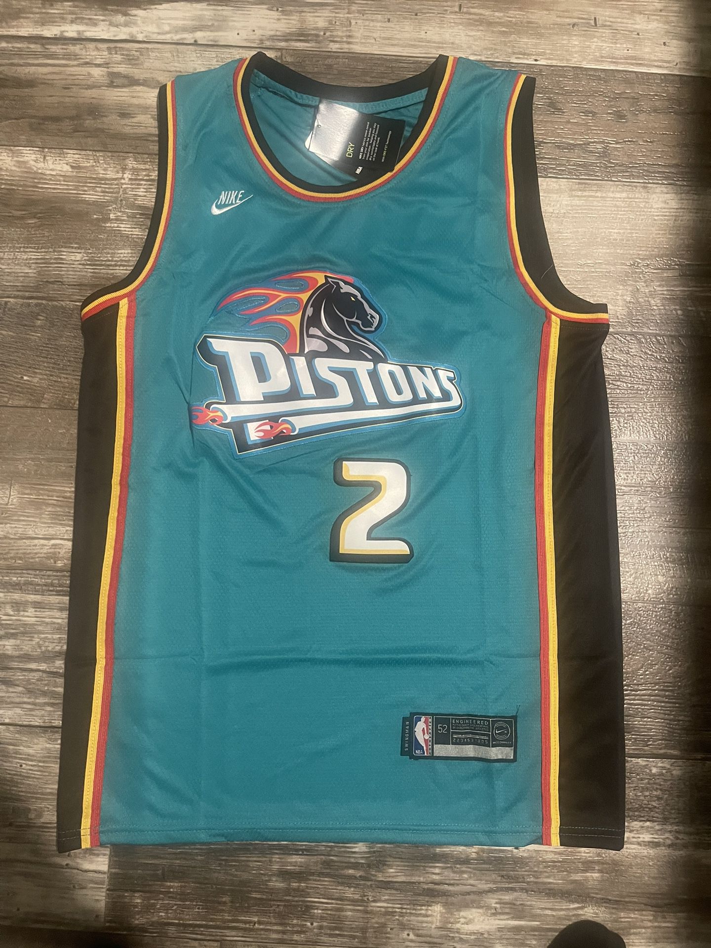 Cade Cunningham (XL) Throwback Detroit Pistons Classic Jersey With Horse  for Sale in Raleigh, NC - OfferUp