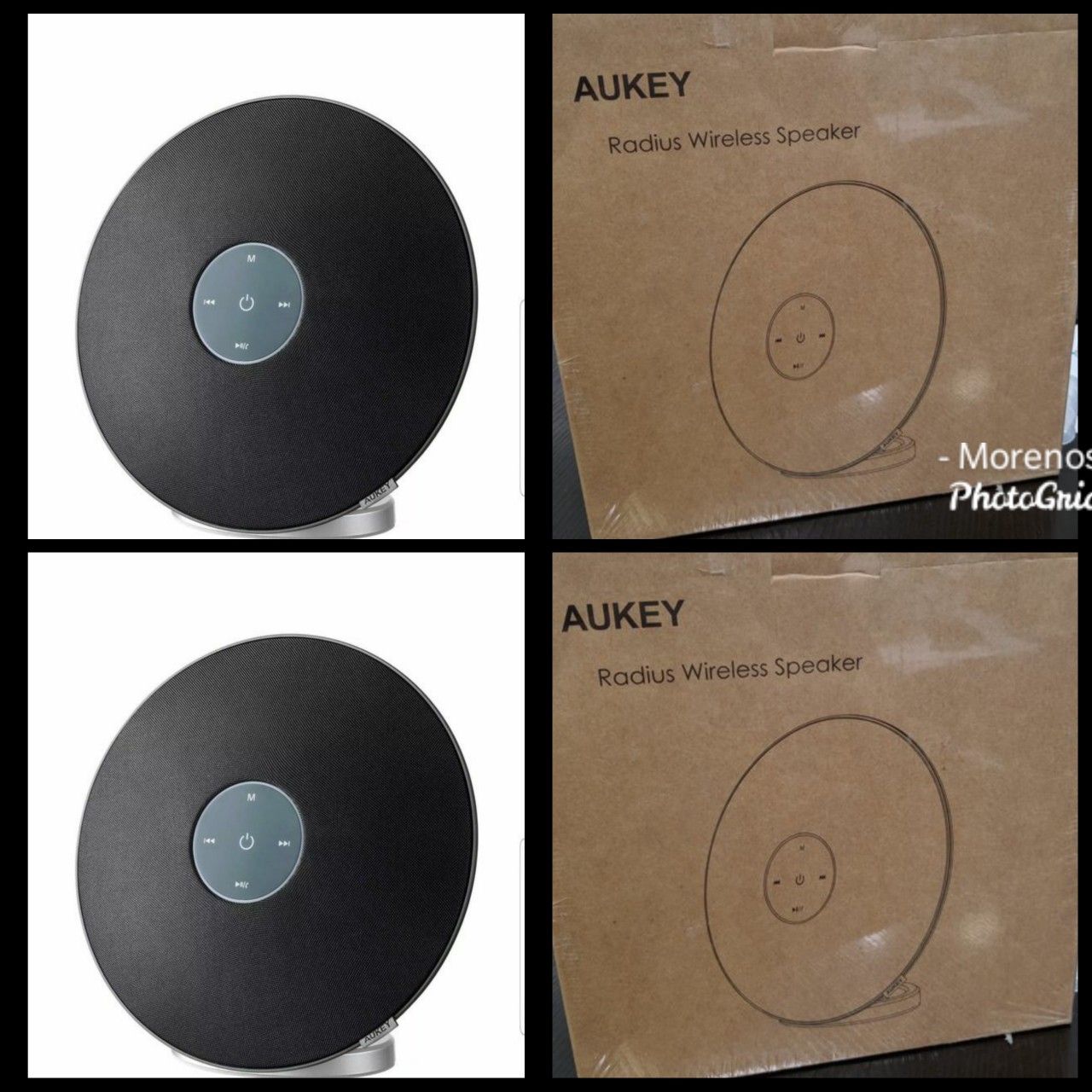 NEW AUKEY Radius Bluetooth Home Speaker with Boosted Bass and Touch Control F/S