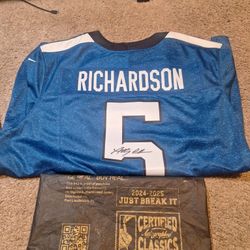 NFL Indianapolis Colts Signed Jersey