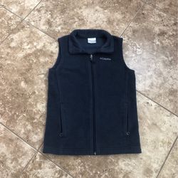 Columbia fleece Vest/ Medium 10/12 Kids